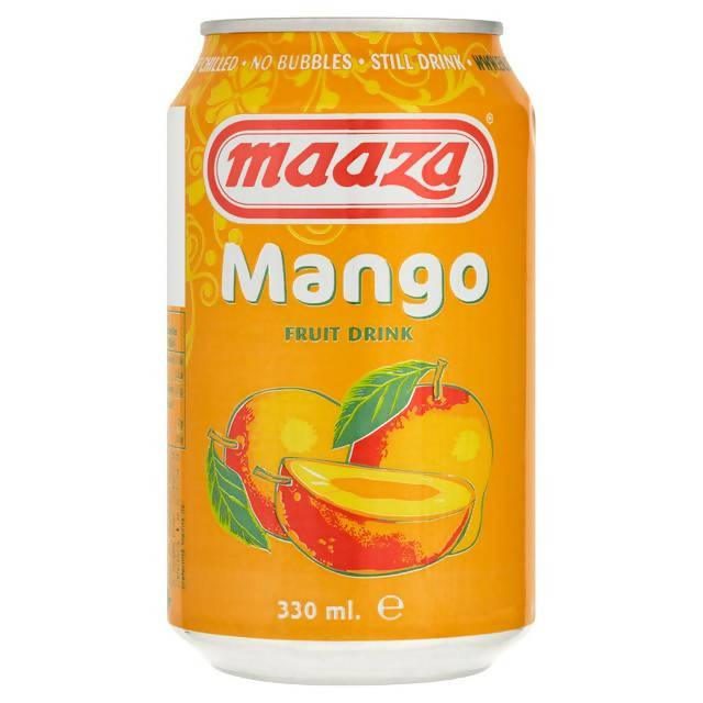 Maaza Mango Can 330ml (Sugar levy applied) Asian Sainsburys   