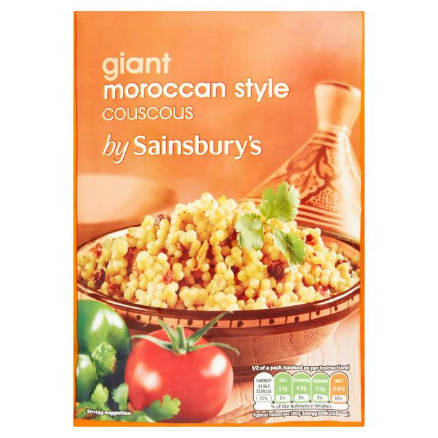 Sainsbury's Giant Moroccan Style Couscous 100g