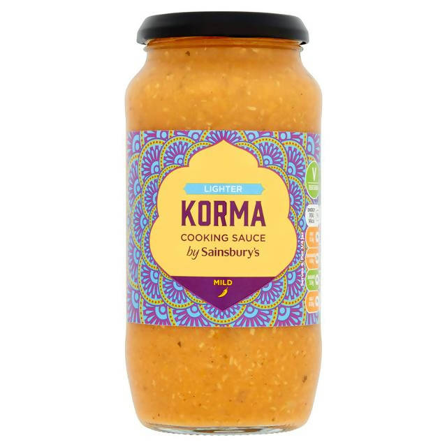 Sainsbury's Korma Light Sauce 500g Indian Sainsburys   