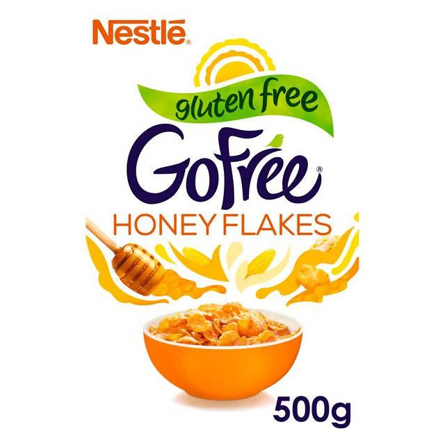 Gofree Gluten Free Honey Corn Flakes 500g cereals Sainsburys   