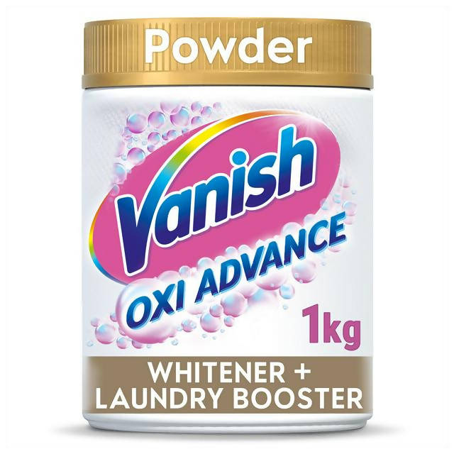 Vanish Gold Oxi Action Fabric Stain Remover Powder Whites 1kg (17 washes)