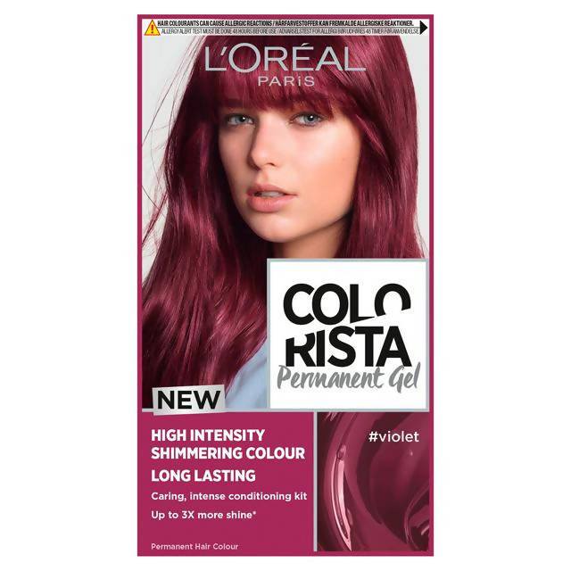 L'Oreal Colorista Violet Purple Permanent Gel Hair Dye