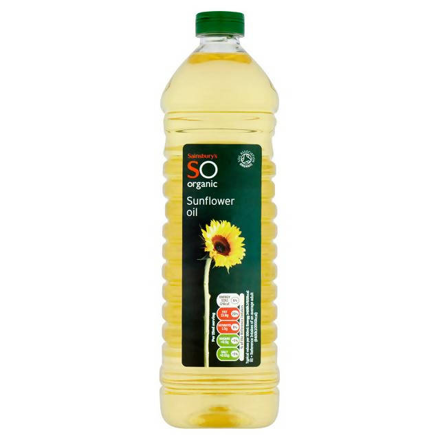 Sainsbury's Sunflower Oil, SO Organic 1L - McGrocer