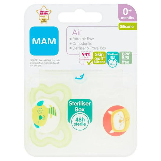 Mam Air Silicone Soother 0+ Months GOODS Sainsburys   