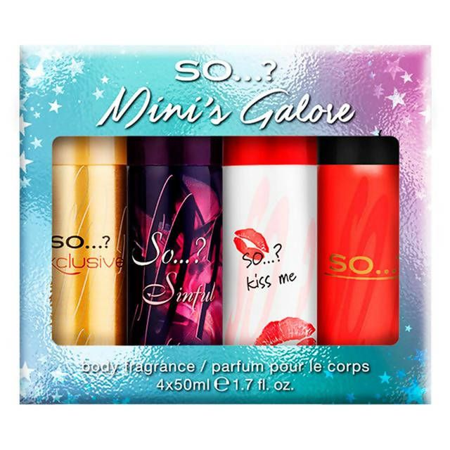 So...? Mini's Galore Body Fragrance 4x50ml