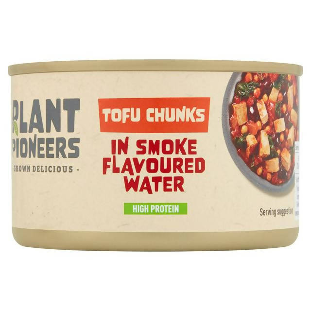 Plant Pioneers Tofu Chunks in Smoke Flavoured Water 225g