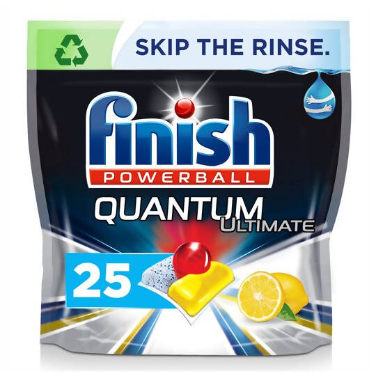 Finish Quantum Ultimate Dishwasher Tablets Lemon x25