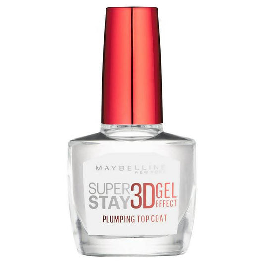 Maybelline SuperStay Gel Effect Nail Polish Clear Top Coat All Sainsburys   