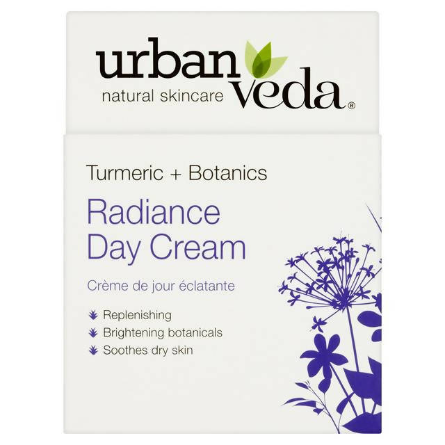 Urban Veda Turmeric + Botanics Radiance Day Cream 50ml All Sainsburys   