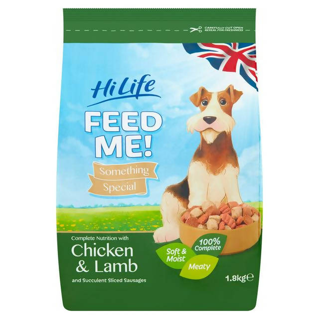 Hilife Feed Me! Something Special Complete Nutrition with Chicken & Lamb 1.8kg All bigger packs Sainsburys   