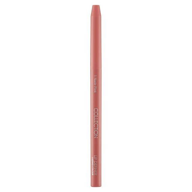 Collection Lip Definer Lasting Colour 1 Nude Pink GOODS Sainsburys   