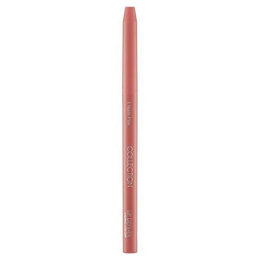 Collection Lip Definer Lasting Colour 1 Nude Pink GOODS Sainsburys   
