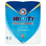 Sainsbury's Mighty Multi-Use Towel 2 Rolls - McGrocer