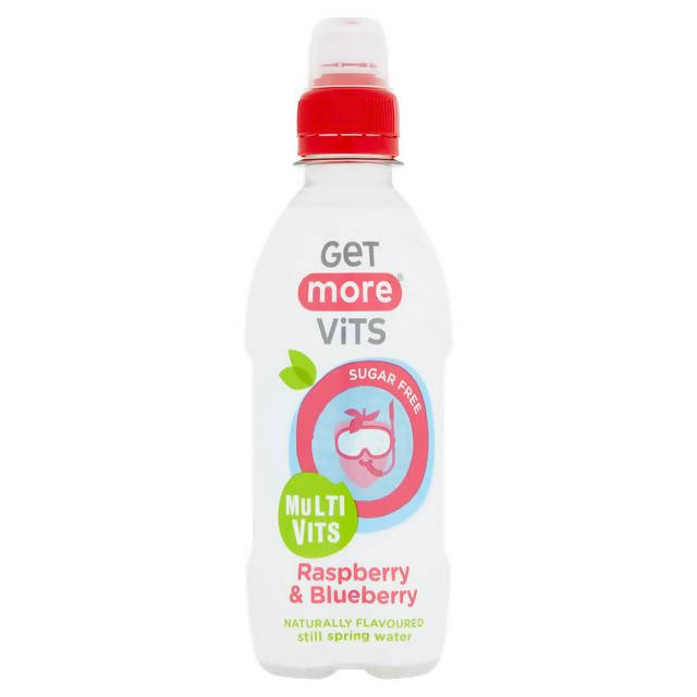 Get More Vits Multivits Raspberry & Blueberry Still Spring Water 330ml - McGrocer