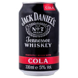 Jack Daniel's & Cola 330ml All spirits & liqueurs Sainsburys   