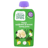 Sainsbury's Little Ones Organic Cauliflower & Broccoli Cheesy Pasta 6+ Months 120g baby meals Sainsburys   