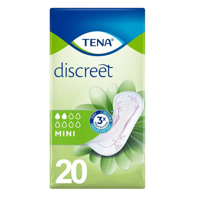 TENA Lady Discreet Mini Incontinence Pads x20 - McGrocer