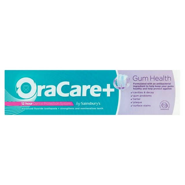 OraCare+ Gum Health Toothpaste 100ml toothpaste Sainsburys   