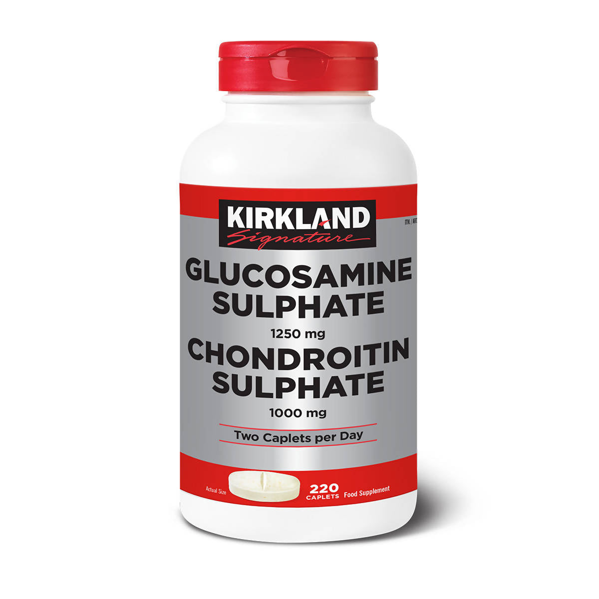 Kirkland Signature Glucosamine Sulphate & Chondroitin Sulphate, 220ct Health & Wellness Costco UK   