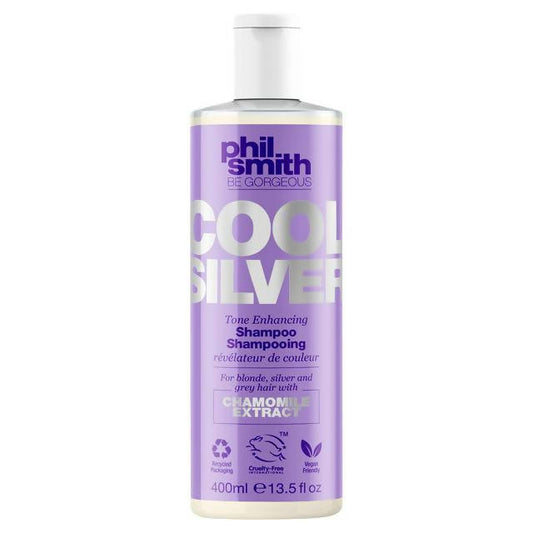 Phil Smith Cool Silver Tone Enhancing Shampoo 400ml shampoo & conditioners Sainsburys   