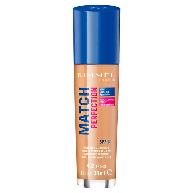 Rimmel London Match Perfection 402 Bronze SPF 20 30ml