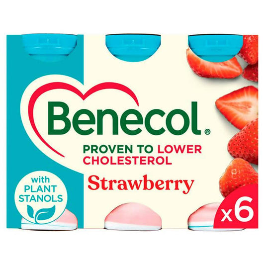 Benecol Yogurt Drink Strawberry 6x67.5g - McGrocer