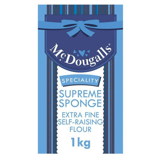 McDougalls Speciality Supreme Sponge Self Raising Flour 1kg - McGrocer