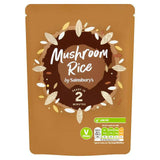 Sainsbury's Microwave Rice Mushroom 250g - McGrocer