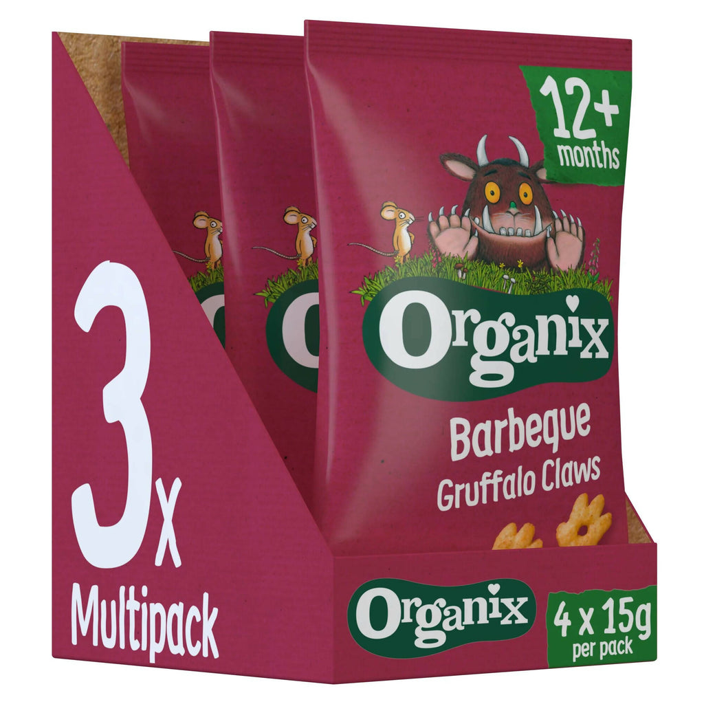 Organix Barbeque Gruffalo Claws Snack Multipack