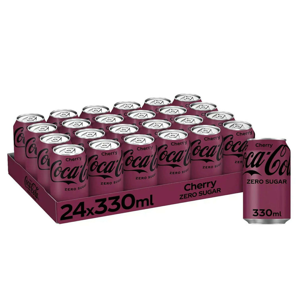 Coca-Cola Zero Sugar Cherry 24 x 330ml