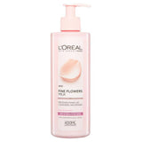 L'Oreal Paris Fine Flowers Cleansing Milk Sensitive Skin 400ml PERSONAL CARE Sainsburys   