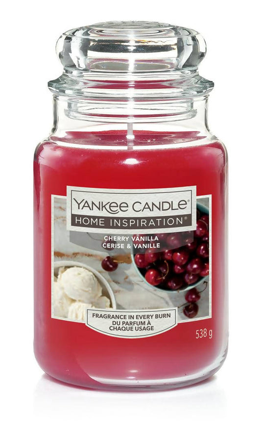 Yankee Cherry Vanilla Large Jar Aircare Sainsburys   