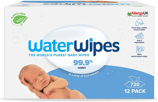 Waterwipes Biodegradable Baby Wipes, 12 x 60 Wipes Paper Products Tissues & Wipes Costco UK   