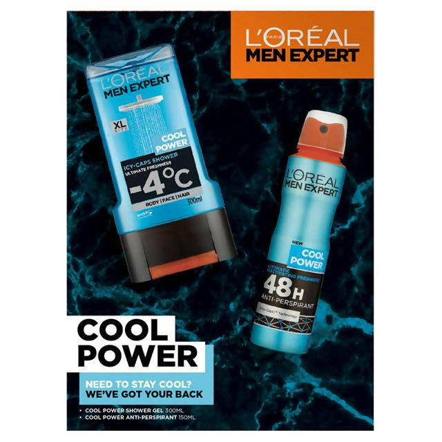 L'Oreal Men Expert Cool Power Gift Set for Him x2