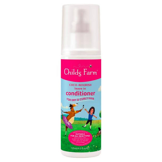 Childs Farm Coco-nourish Leave in Conditioner for Curly & Dry Hair 125ml kids shampoo & conditioners Sainsburys   