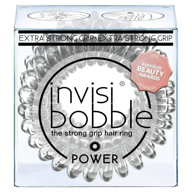 Invisibobble Power 3 Crystal Clear Hair Ties Hair accessories Sainsburys   