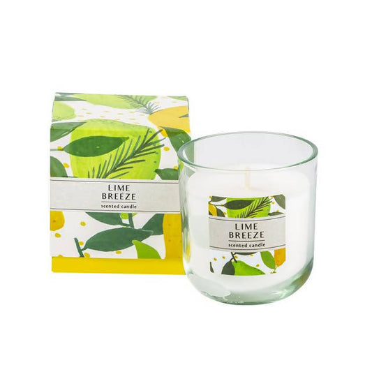 Lime Breeze Boxed Candle Aircare Sainsburys   