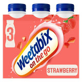 Weetabix On the Go Breakfast Drink Strawberry 3x250ml cereals Sainsburys   