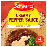 Schwartz Creamy Pepper Sauce Mix 25g Traditional & packet sauces Sainsburys   