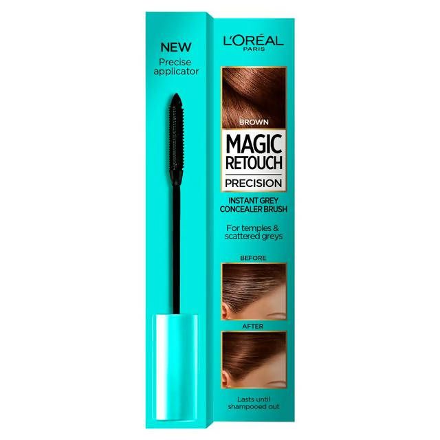 L'Oreal Magic Retouch Brown Precision Instant Grey Concealer Brush