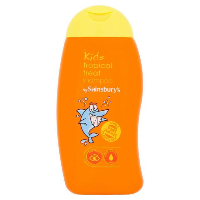 Sainsbury's Kids Tropical Treats 2 In 1 Shampoo 250ml 2in1 Sainsburys   