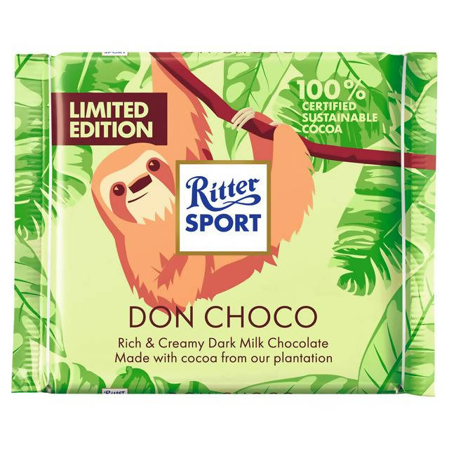 Ritter Sport Limited Edition Don Choco 100g sweets Sainsburys   