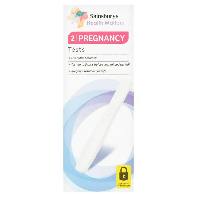 Sainsbury's Healthcare Pregnancy Test x2