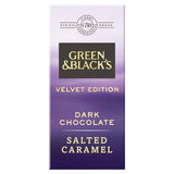 Green & Black’s Velvet Edition Salted Caramel Dark Chocolate Bar 90g Block chocolate bars Sainsburys   