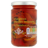 Sainsbury's Chargrilled Peppers Antipasto 280g (170g*) - McGrocer