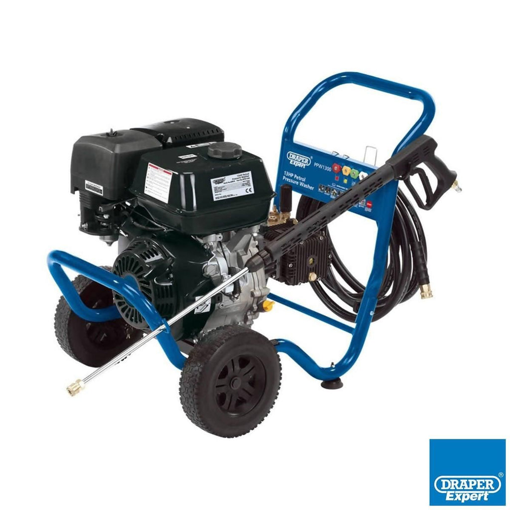 Draper 13HP 389cc Petrol Pressure Washer