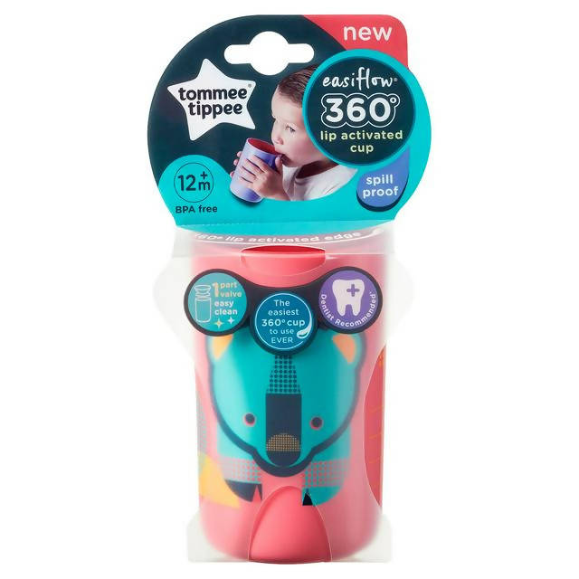 Tommee Tippee Easiflow 360° Lip Activated Cup 12+ Month 250ml accessories Sainsburys   