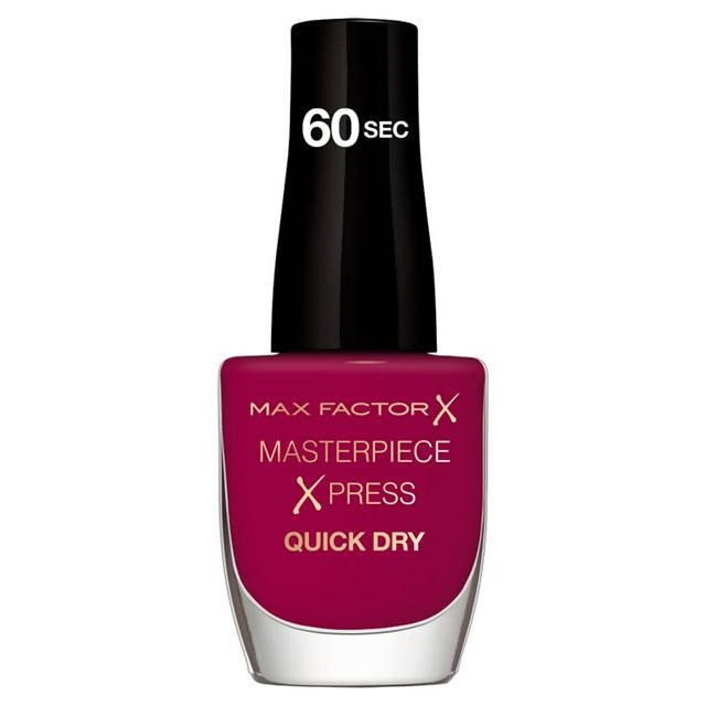 Max Factor Masterpiece Xpress Quick Dry Nail Polish Berry Cute 8ml Nail accessories Sainsburys   