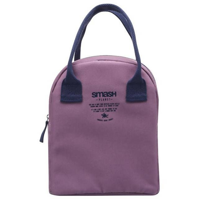 Smash Planet Purple And Navy Bag