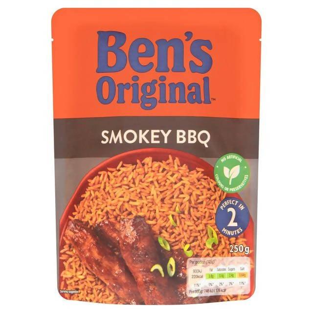 Bens Original Smokey BBQ Microwave Rice 250g